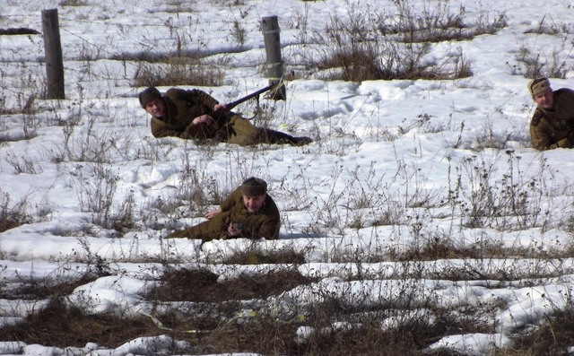 Ковровский район, тактическое поле Н-ской воинской части, манёвры, 23 марта E70479c5