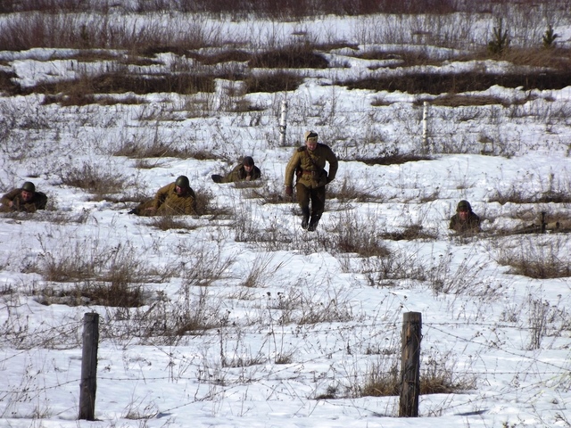 Ковровский район, тактическое поле Н-ской воинской части, манёвры, 23 марта 450479c5