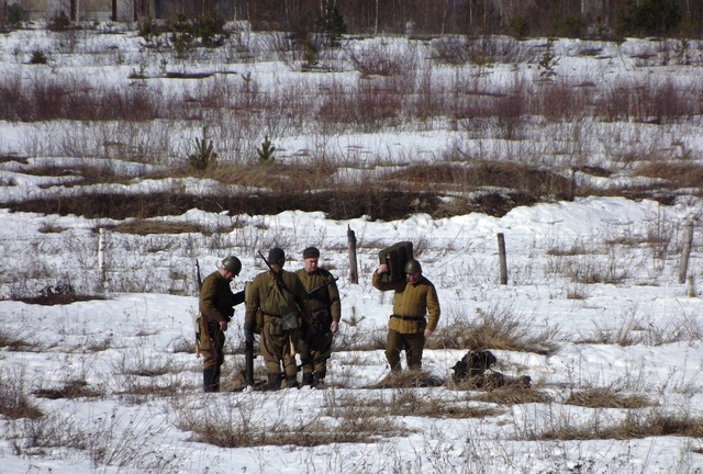 Ковровский район, тактическое поле Н-ской воинской части, манёвры, 23 марта 950479c5