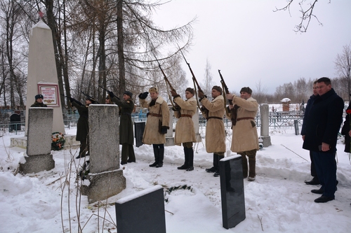 Горбатов, захоронение красноармейца П.А. Хрунилова B8b1d2a5