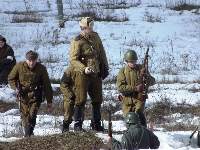 Ковровский район, тактическое поле Н-ской воинской части, манёвры, 23 марта B50479c5