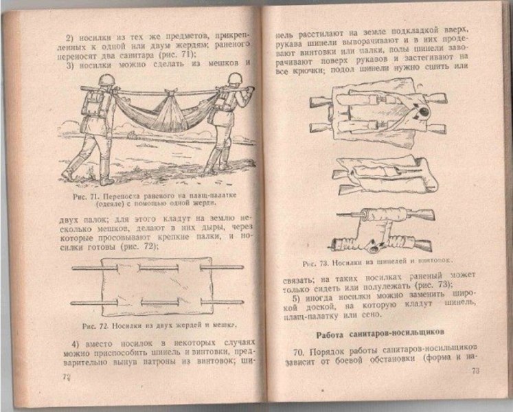 Руководство для ротных санитаров и санитаров-носильщиков 1941  71b73875