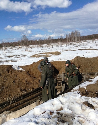 Ковровский район, тактическое поле Н-ской воинской части, манёвры, 23 марта 960479c5