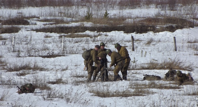 Ковровский район, тактическое поле Н-ской воинской части, манёвры, 23 марта 251479c5