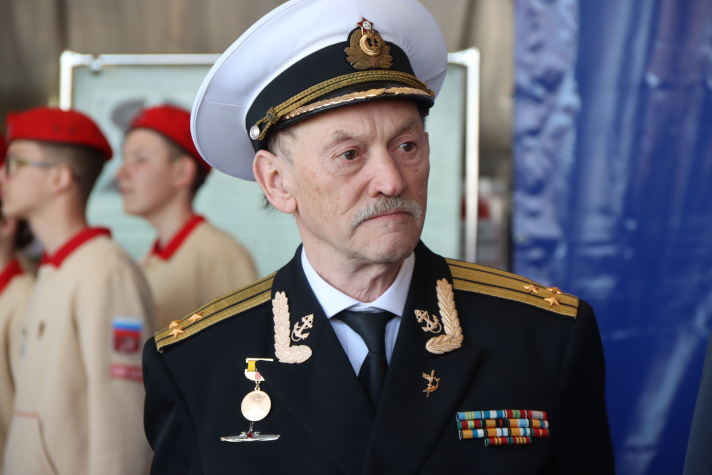 Руководитель Санкт-Петербургского клуба моряков-подводников Игорь Курдин