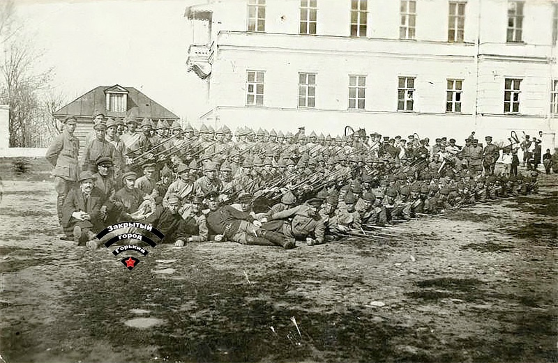 Кремль Сбор частей особого назначения , 1922 год .Из фондов ГБУК НО НГИАМЗ. 53656d26